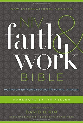 NIV, Faith and Work Bible, Hardcover