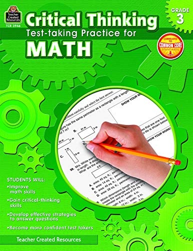 Critical Thinking: Test-Taking Practice for Math: Grade 3