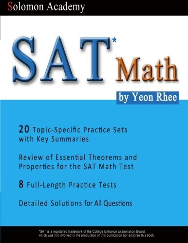 SAT Math: Solomon Academy's SAT Math Book