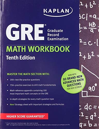 GRE Math Workbook (Kaplan Test Prep)