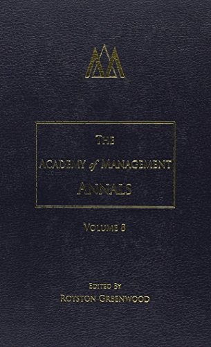 The Academy of Management Annals, Volume 8