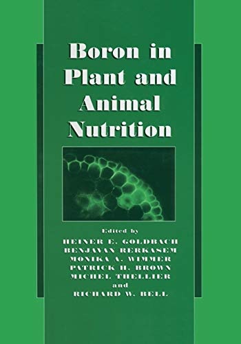 Boron in Plant and Animal Nutrition