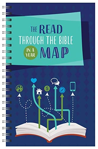The Read through the Bible in a Year Map (General) (Faith Maps)