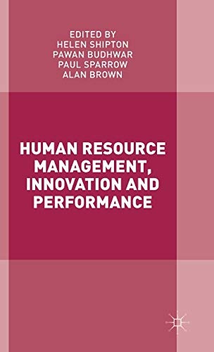 Human Resource Management, Innovation and Performance