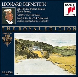 Beethoven: Missa Solemnis; Choral Fantasy / Haydn: Theresia Mass (Bernstein Royal Edition #11) by Kim Borg / Eileen Farrell, Richard Lewis / Rosalind Elias, Paul Hudson / Lucia Popp [Audio CD]