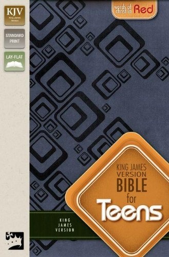 KJV, Bible for Teens, Imitation Leather, Blue, Red Letter