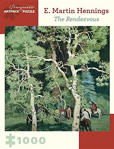 E. Martin Hennings the Rendezvous 1000-Piece Jigsaw Puzzle Aa899