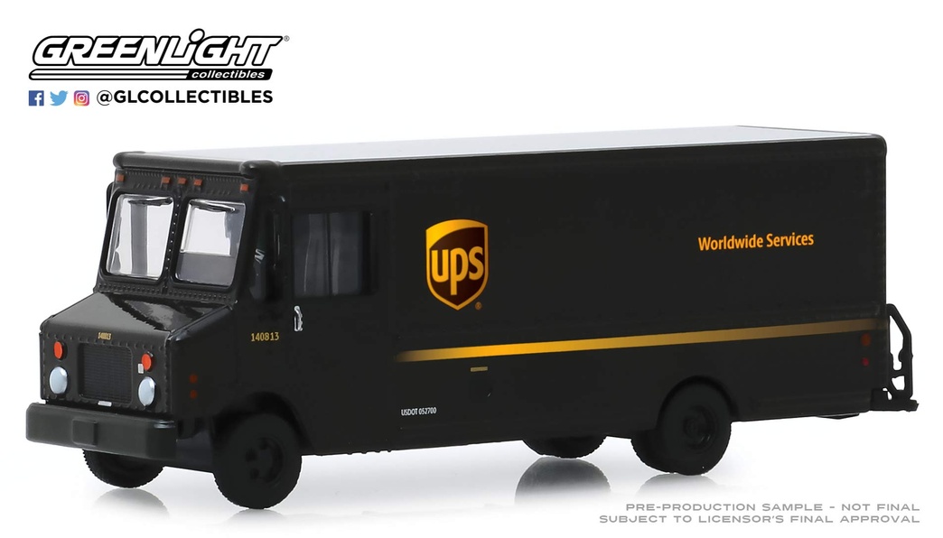 Greenlight 33170-C H.D. Trucks Series 17-2019 Package Car - United Parcel Service UPS 1:64 Scale