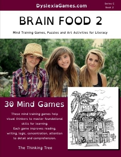 Brain Food 2 - Dyslexia Games Therapy (Series C) (Volume 2)