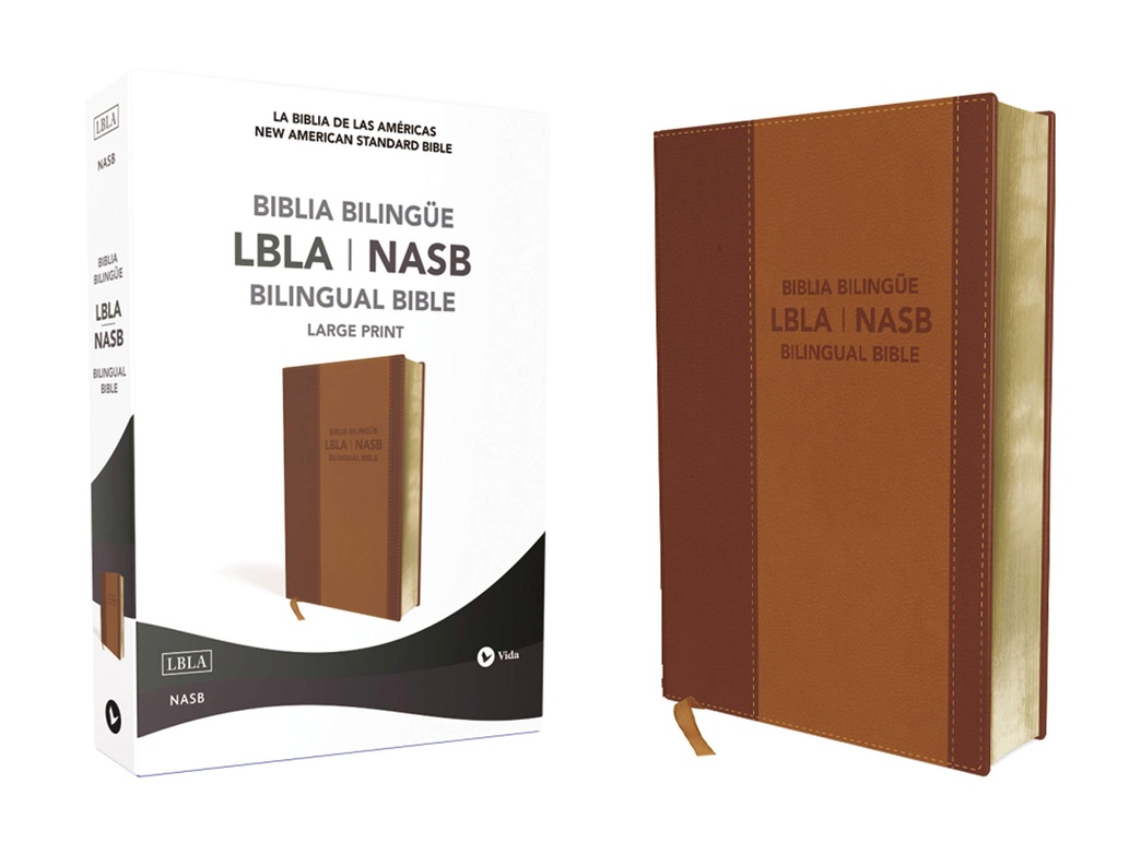 LBLA - La Biblia de las Américas / New American Standard Bible - Biblia Bilingüe, Leathersoft, Café (Spanish Edition)