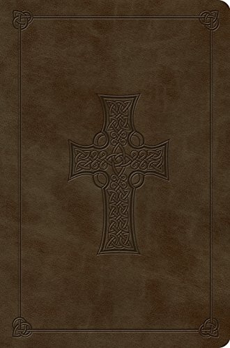 ESV Compact Outreach Bible, Premium Edition (TruTone, Olive, Celtic Cross Design)
