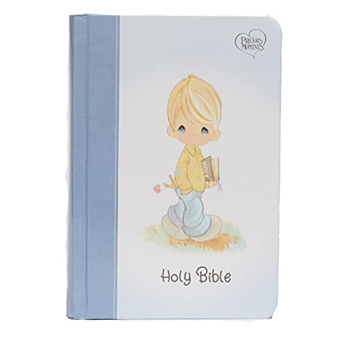NKJV, Precious Moments Small Hands Bible, Hardcover, Blue, Comfort Print: Holy Bible, New King James Version