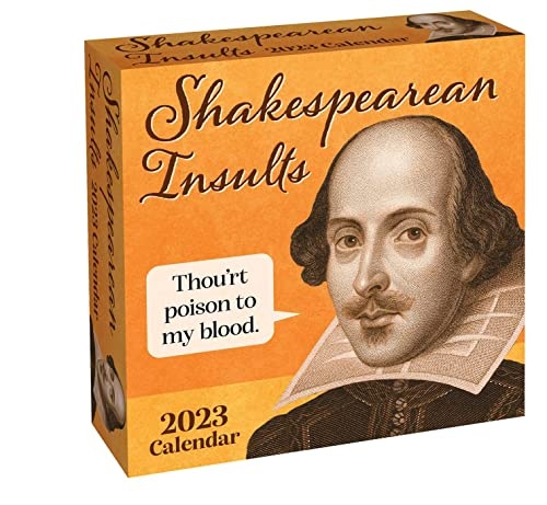 Shakespearean Insults 2023 Day to Day Calendar Andrews McMeel