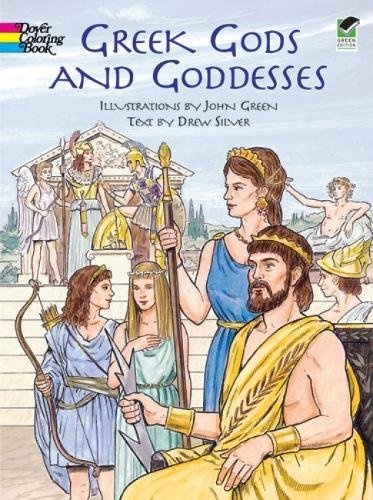Greek Gods and Goddesses (Dover Classic Stories Coloring Book)