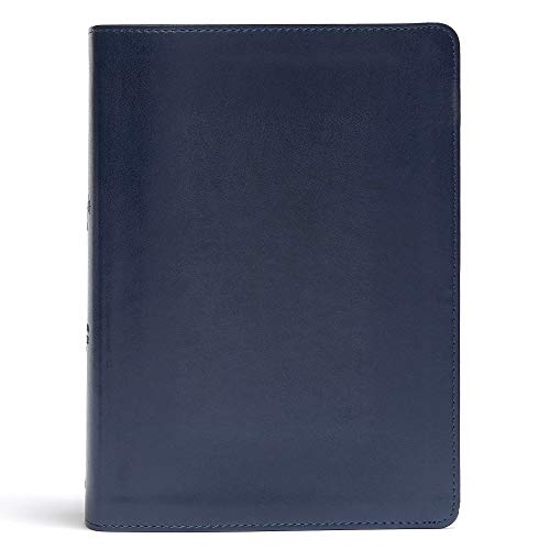 CSB She Reads Truth Bible, Navy LeatherTouchÂ®, Black Letter, Full-Color Design, Wide Margins, Notetaking Space, Devotionals, Reading Plans, Two Ribbon ... Sewn Binding, Easy-to-Read Bible Serif Type