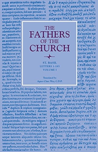 Letters, Volume 1 (1-185) (Fathers of the Church Patristic Series)