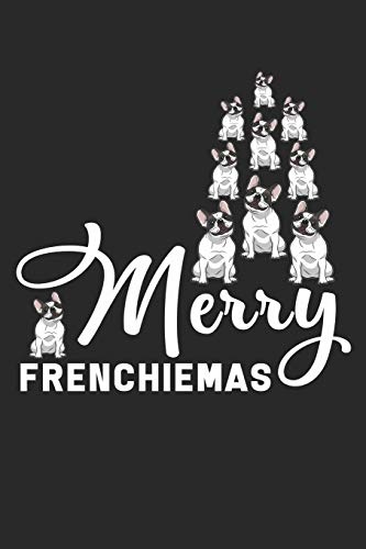 Merry Frenchiemas: Merry Frenchiemas Notebook /Mindmap / Diary Great Gift for Christmas or any other occasion. 110 Pages 6" by 9"
