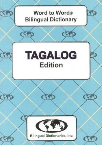 Tagalog edition Word To Word Bilingual Dictionary