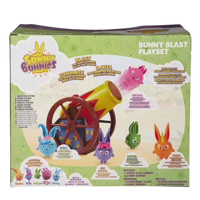 Sunny Bunnies Bunny Blast Playset - Sunny Bunnies - Stevens Books