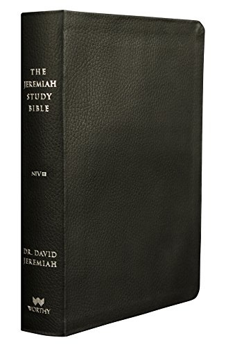 The Jeremiah Study Bible, NIV: Black Genuine Leather: What It Says. What It Means. What It Means for You.