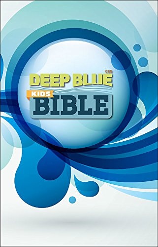 CEB Common English Bible Deep Blue Kids Bible Decotone White Splash: Diving Deep into God's Word