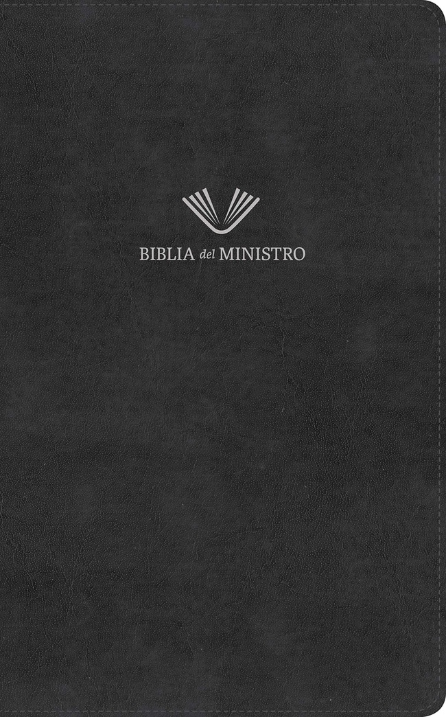 Biblia Reina Valera 1960 del Ministro. Piel fabricada, negro / Minister's Bible RVR 1960. Bonded Leather, Black (Spanish Edition)