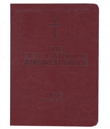 New Catholic Answer Bible-NABRE-Librosario (Burgundy)