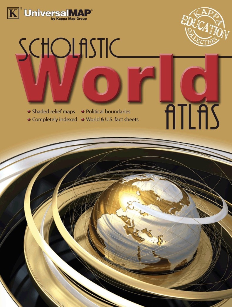 Kappa Map Group World Scholastic Atlas