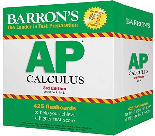 AP Calculus Flash Cards (Barron's Test Prep)