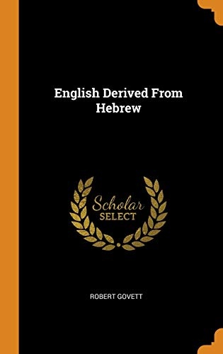 English Derived from Hebrew