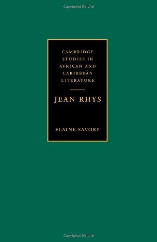 Jean Rhys (Cambridge Studies in African and Caribbean Literature)