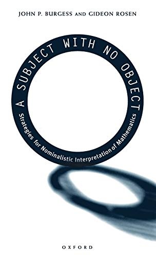 A Subject With No Object: Strategies for Nominalistic Interpretation of Mathematics