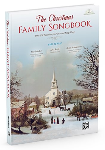 The Christmas Family Songbook: Over 100 Favorites for Piano and Sing-Along (Piano/Vocal/Guitar), Hardcover Book & DVD-ROM