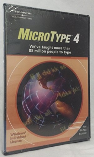 Microtype 4.3 Windows Individual License Cd-rom/User Guide Package