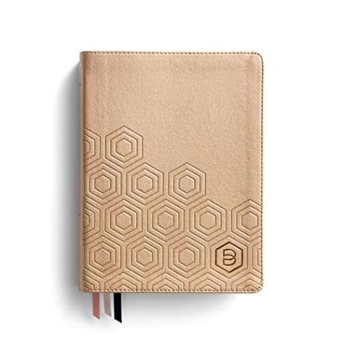 Ccb Osc Bible - Gold Leatherlike Cover