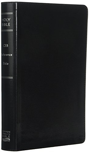 CEB Common English Reference Bible, Bonded Leather Black