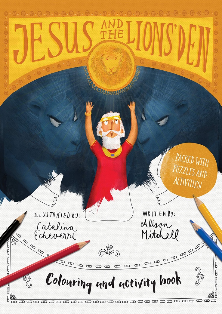 Jesus & the Lions' Den Coloring and Activity Book (Tales That Tell the Truth)