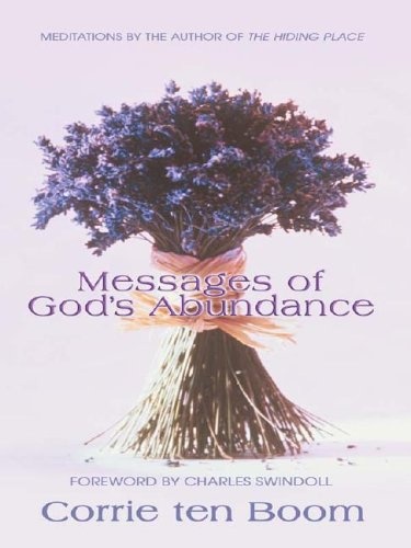 Messages of God's Abundance (Walker Large Print Books)
