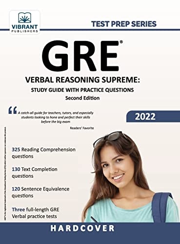 Gre Verbal Reasoning Supreme (Test Prep)