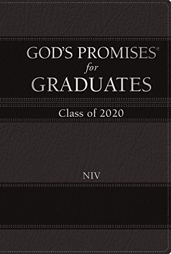 God's Promises for Graduates: Class of 2020 - Black NIV: New International Version