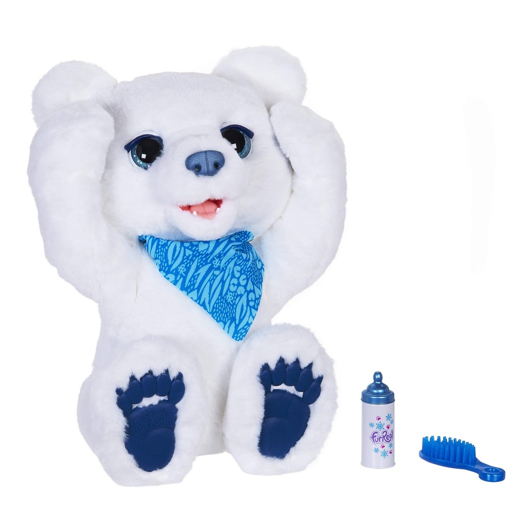 FurReal Polar Bear Cub Interactive Plush Toy, Ages 4 and Up ()