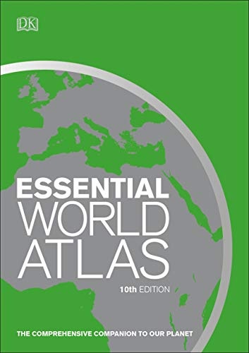 Essential World Atlas, 10th Edition (DK Essential World Atlas)