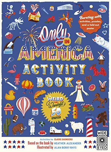 Only in America Activity Book (Volume 13) (The 50 States)