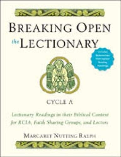 Breaking Open the Lectionary