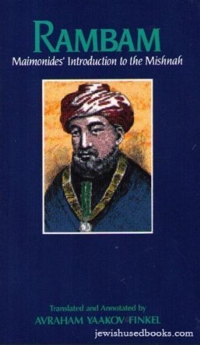 Rambam: Maimonides' introduction to the Mishnah