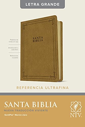 Santa Biblia NTV, EdiciÃ³n de referencia ultrafina, letra grande (Spanish Edition)