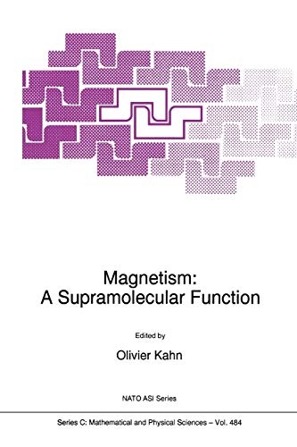 Magnetism: A Supramolecular Function (Nato Science Series C:, 484)