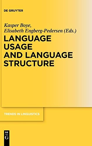 Language Usage and Language Structure (Trends in Linguistics. Studies and Monographs [Tilsm])