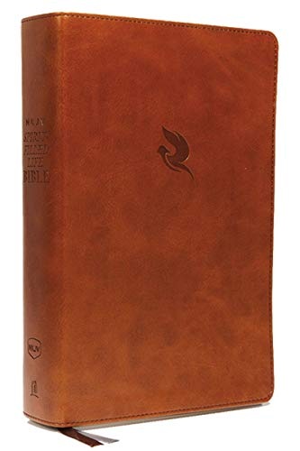 NKJV, Spirit-Filled Life Bible, Third Edition, Leathersoft, Brown, Red Letter, Comfort Print: Kingdom Equipping Through the Power of the Word