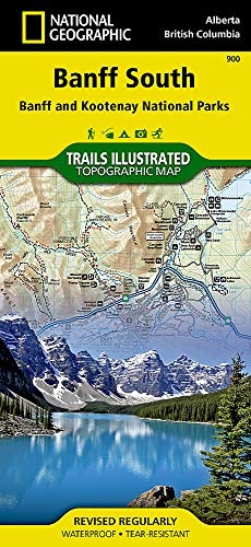 Banff South [Banff and Kootenay National Parks] (National Geographic Trails Illustrated Map (900))